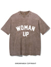 Woman Up Vintage Gym Shirt