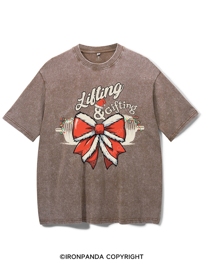 LIFTING & GIFTING VINTAGE GYM SHIRT