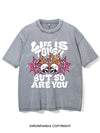 LIFE IS TOUGH BUT SO ARE YOU VINTAGE GYM SHIRT