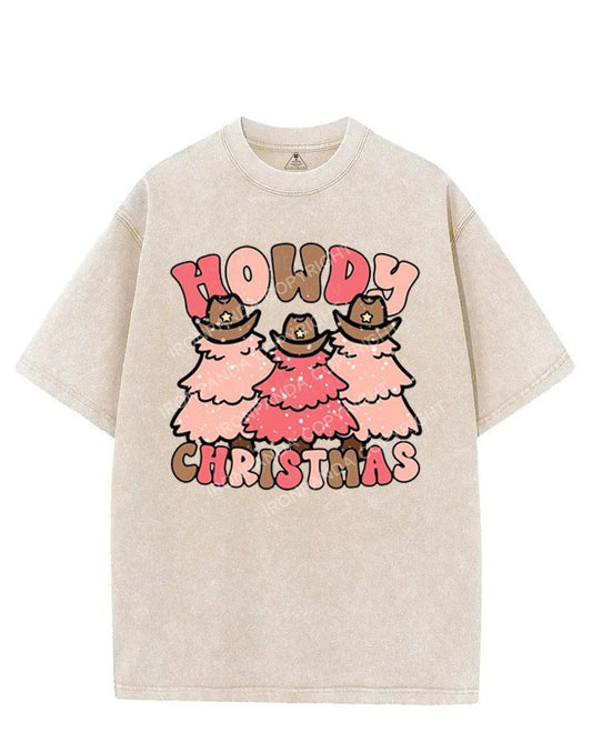 HOWDY CHRISTMAS VINTAGE GYM SHIRT