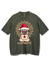 LLAMASTE VINTAGE GYM SHIRT