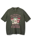 ALL I WANT LIFTMAS IS MORE COFFEE VINTAGE GYM SHIRT