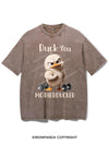 DUCK YOU MOTHERDUCKER VINTAGE GYM SHIRT
