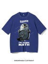SHHHH I'M DOING MATH PENGUIN VINTAGE GYM SHIRT