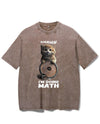 SHHHH I'M DOING MATH VINTAGE GYM SHIRT