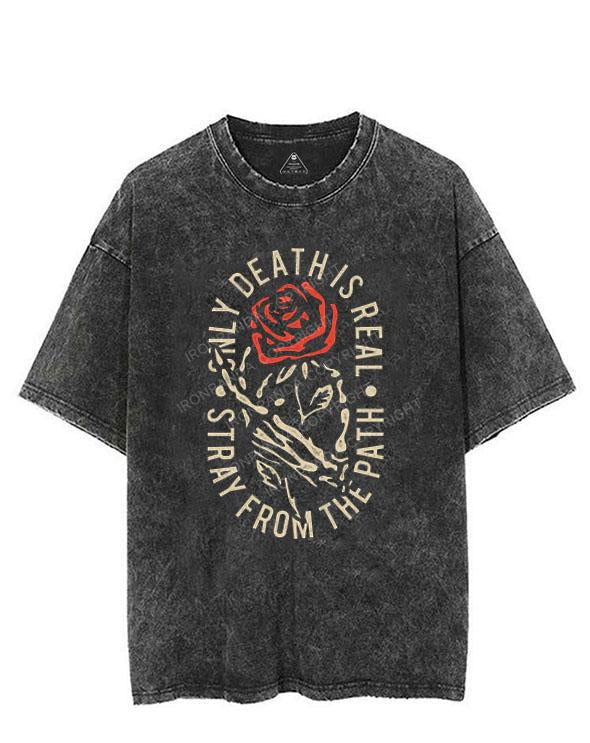 STRAY FROM THE PATH ONLY DEATH IS REAL VINTAGE GYM SHIRT