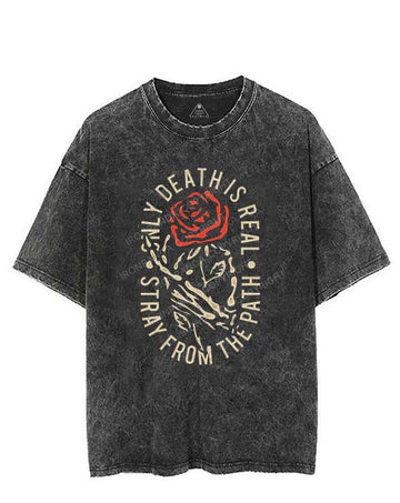 STRAY FROM THE PATH ONLY DEATH IS REAL VINTAGE GYM SHIRT