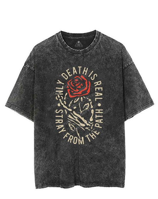 STRAY FROM THE PATH ONLY DEATH IS REAL VINTAGE GYM SHIRT