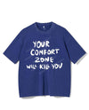 YOUR COMFORT ZONE WILL KILL YOU VINTAGE GYM SHIRT