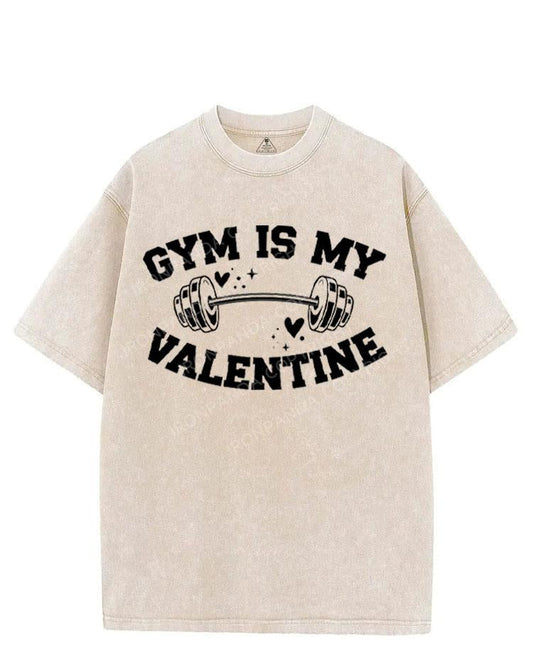 GYM IS MY VALENTINE VINTAGE GYM SHIRT