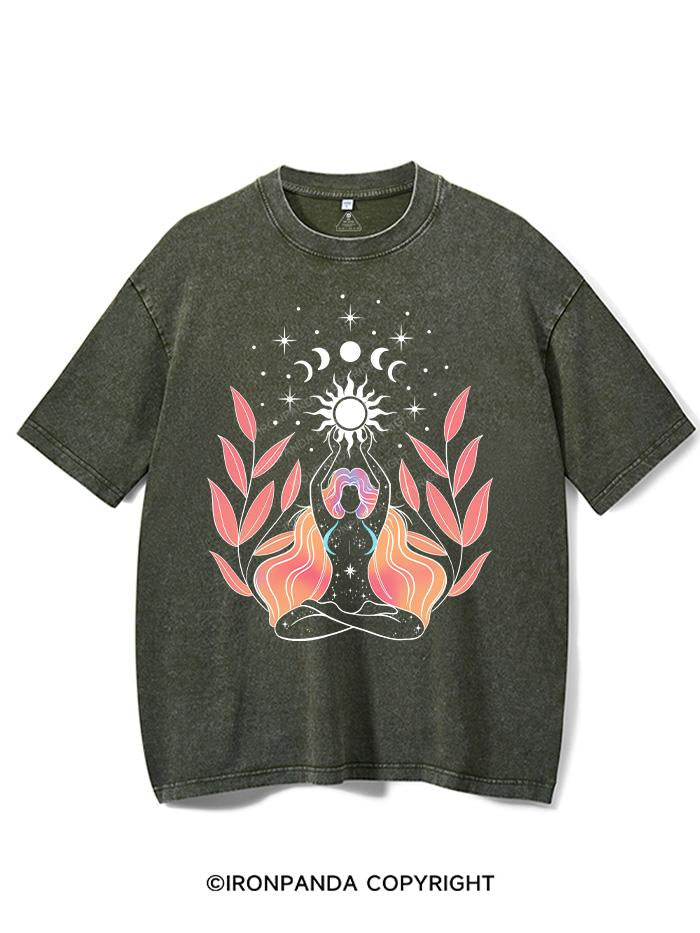 INNER PEACE OUTER POWER VINTAGE GYM SHIRT