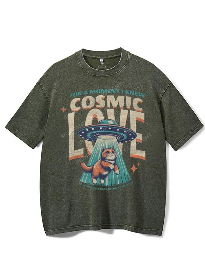 COSMIC LOVE FOR A MOMENT I KNEW VINTAGE GYM SHIRT