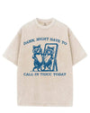 DAMN, MIGHT HAVE TO CALL IN THICC TODAY VINTAGE GYM SHIRT