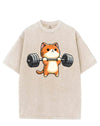 KITTEN DEADLIFTS, NO BIGGIE VINTAGE GYM SHIRT