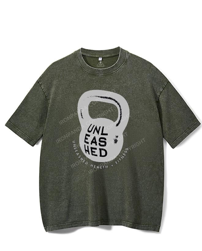 UNLEASHED HEALTH+FITNESS VINTAGE GYM SHIRT