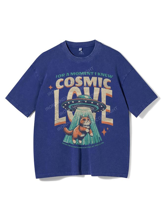 COSMIC LOVE FOR A MOMENT I KNEW VINTAGE GYM SHIRT