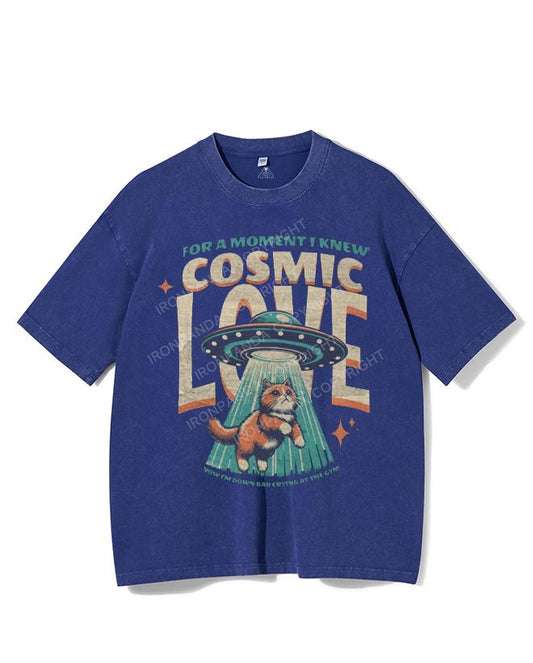 COSMIC LOVE FOR A MOMENT I KNEW VINTAGE GYM SHIRT