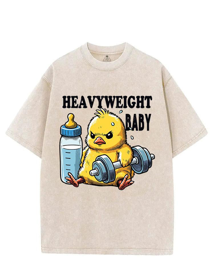 HEAVYWEIGHT BABY VINTAGE GYM SHIRT