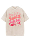 PRETTY EYES THICK THIGHS VINTAGE GYM SHIRT