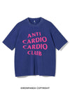 ANTI CARDIO CARDIO CLUB PINK VINTAGE GYM SHIRT