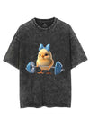 CUTE CHICK LIFTING VINTAGE GYM SHIRT