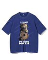 SHHHH I'M DOING MATH VINTAGE GYM SHIRT
