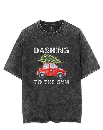 Dashing to the Gym VINTAGE GYM SHIRT