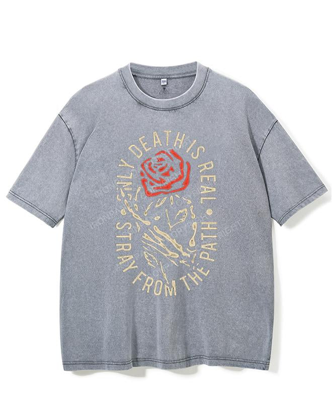 STRAY FROM THE PATH ONLY DEATH IS REAL VINTAGE GYM SHIRT