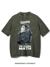 SHHHH I'M DOING MATH PENGUIN VINTAGE GYM SHIRT