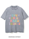 YOU CAN DO HARD THINGS VINTAGE GYM SHIRT