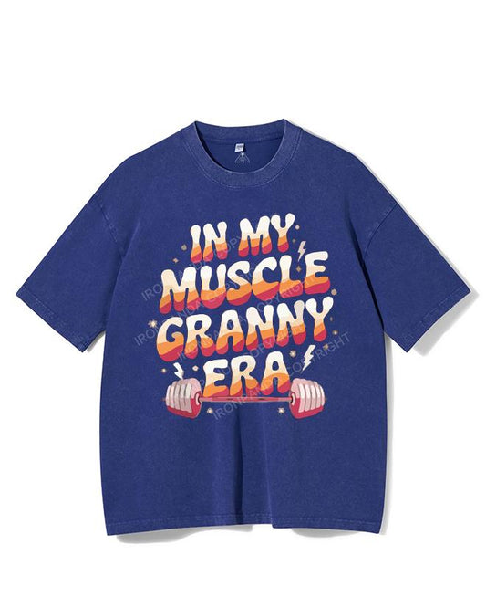 IN MY MUSCLE GRANNY ERA VINTAGE GYM SHIRT