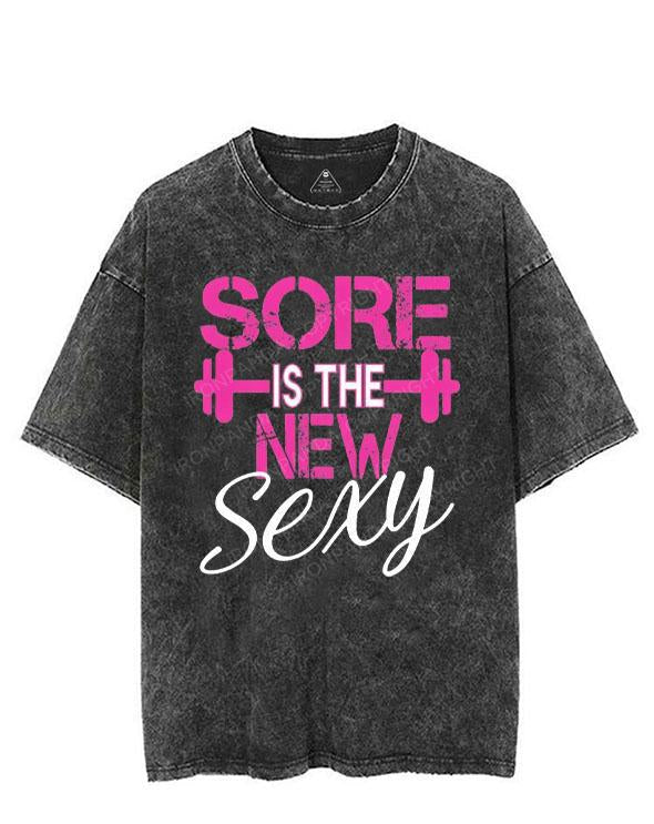 SORE IS THE NEW SEXY VINTAGE GYM SHIRT