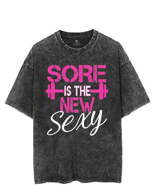 SORE IS THE NEW SEXY VINTAGE GYM SHIRT