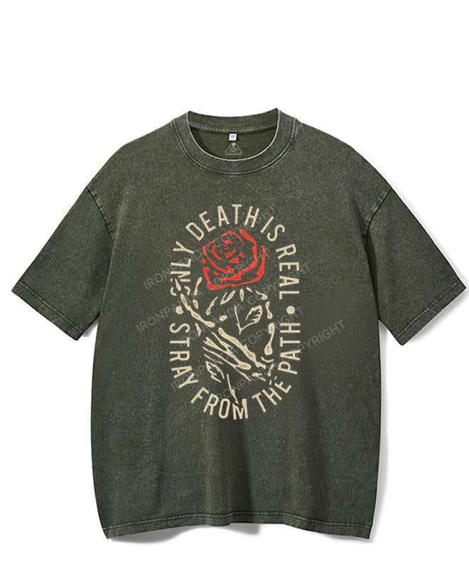 STRAY FROM THE PATH ONLY DEATH IS REAL VINTAGE GYM SHIRT