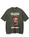 DIET STARTS TOMORROW DONUT TODAY VINTAGE GYM SHIRT