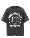 PURRANORMAL CATIVITY VINTAGE GYM SHIRT