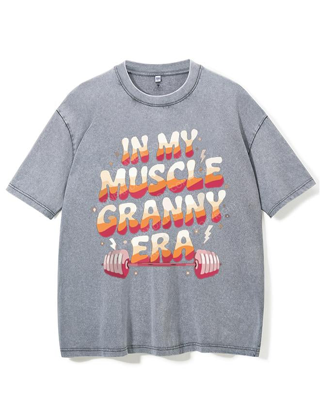 IN MY MUSCLE GRANNY ERA VINTAGE GYM SHIRT