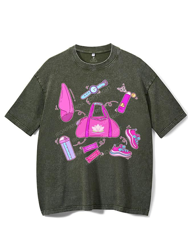 READY, SET, SWEAT VINTAGE GYM SHIRT