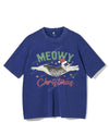 MEOWY CHRISTMAS VINTAGE GYM SHIRT