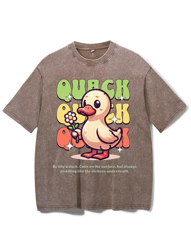 QUACK QUACK QUACK VINTAGE GYM SHIRT