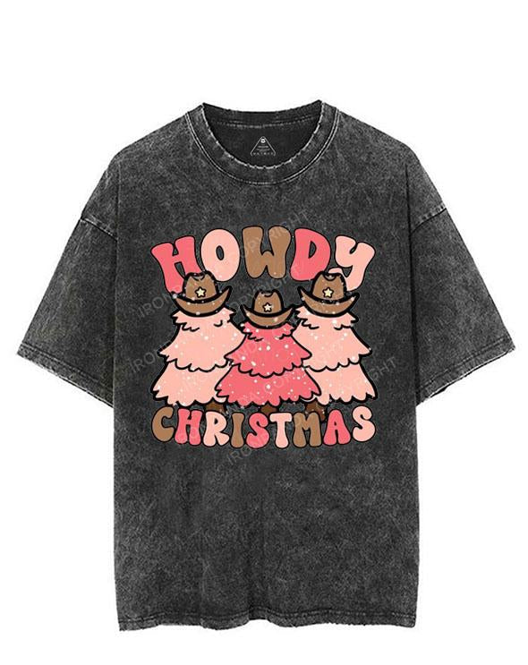 HOWDY CHRISTMAS VINTAGE GYM SHIRT