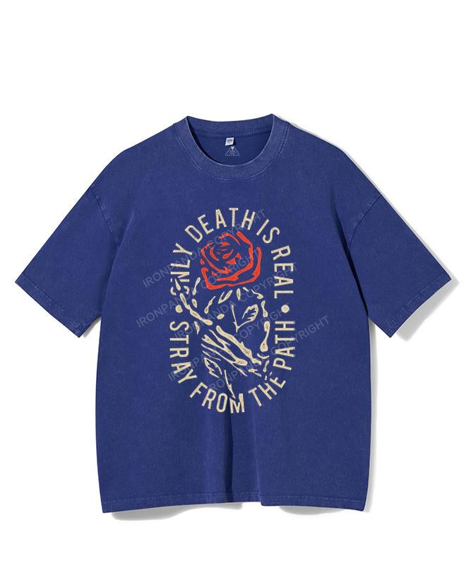 STRAY FROM THE PATH ONLY DEATH IS REAL VINTAGE GYM SHIRT