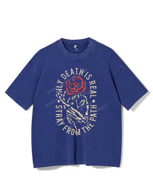 STRAY FROM THE PATH ONLY DEATH IS REAL VINTAGE GYM SHIRT