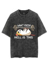 WHAT FRESH HELL IS THIS VINTAGE GYM SHIRT