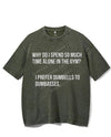I PREFER DUMBELLS TO DUMBASSES VINTAGE GYM SHIRT