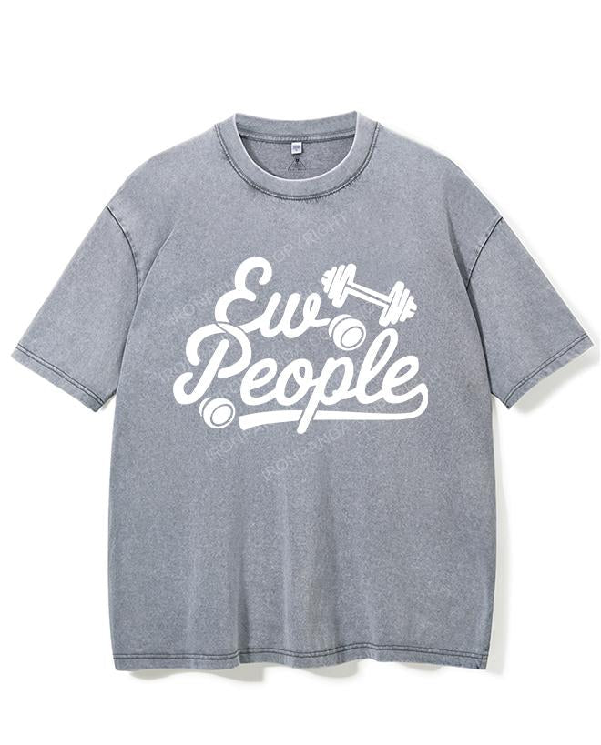 EW PEOPLE VINTAGE GYM SHIRT