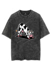ZEN COW IN THE FLOW VINTAGE GYM SHIRT