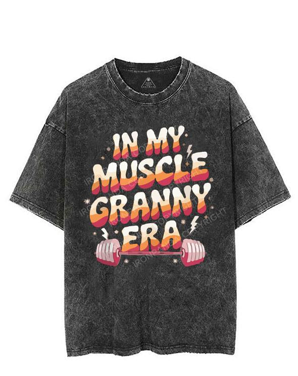 IN MY MUSCLE GRANNY ERA VINTAGE GYM SHIRT