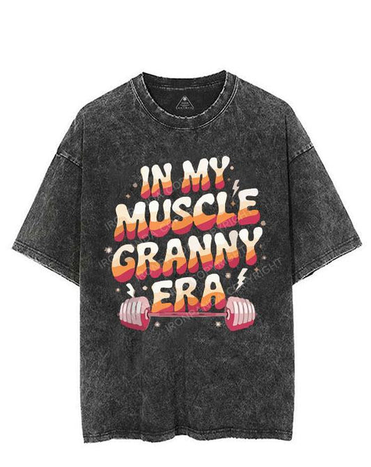 IN MY MUSCLE GRANNY ERA VINTAGE GYM SHIRT