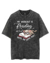 My Workout Is Reading In Beds Until My Arms Hurt VINTAGE GYM SHIRT
